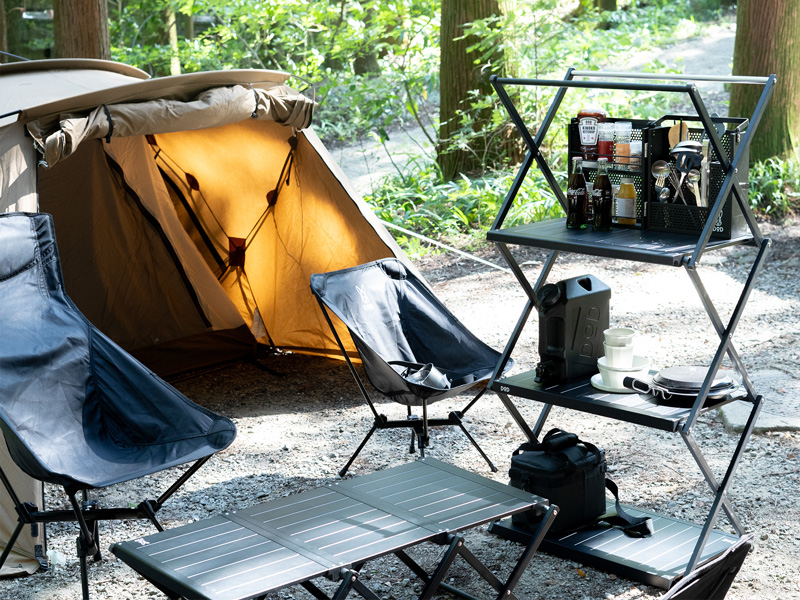 タナカテーブルL TB5-096-BK - DOD（ディーオーディー）【公式ブランド