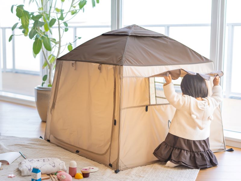 おうちテントベビー T1-130-BR - DOD（ディーオーディー）【公式
