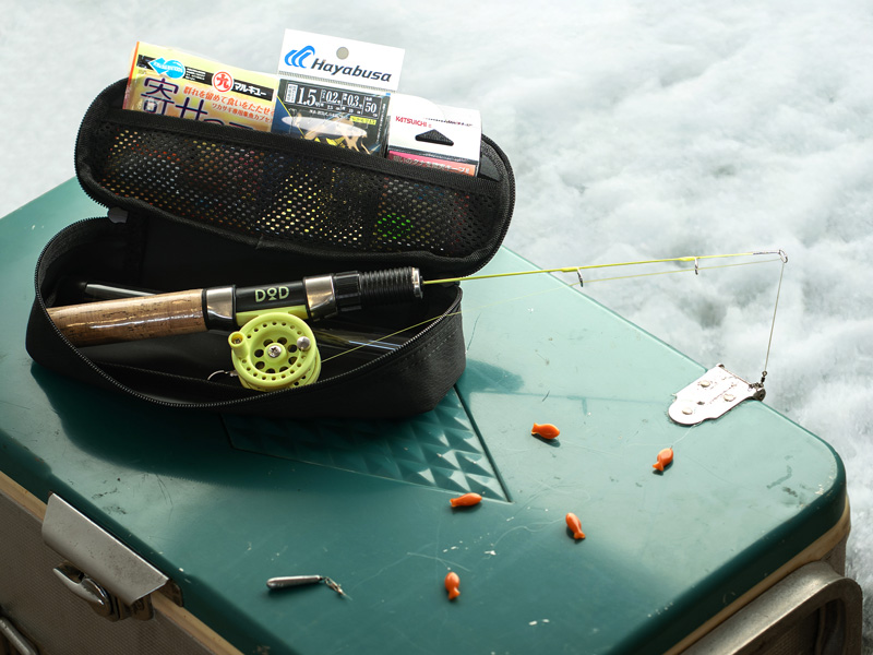 ハジメテ・ワカサギ・竿セット（2本セット） FG2-207-GR - DOD