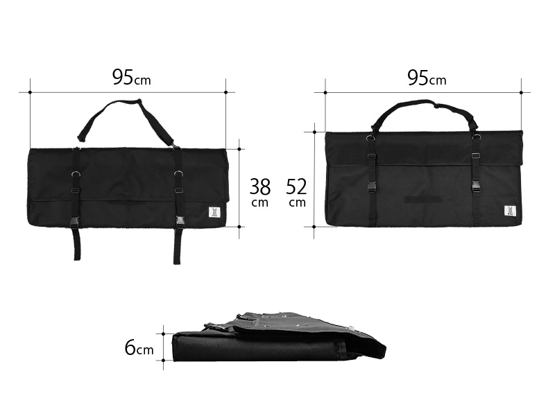 販売終了】テキーラロールバッグ （ブラック）QB4-773-BK - DOD