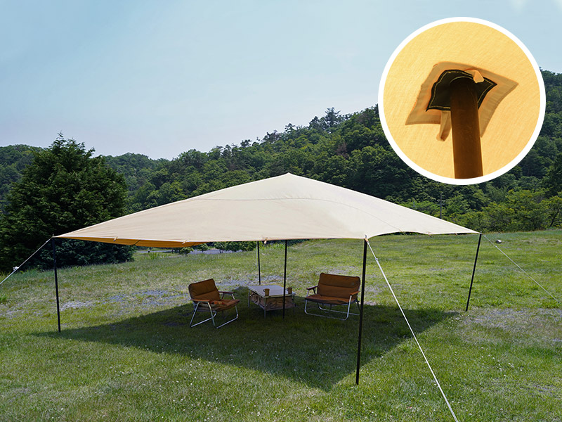 チーズタープM（カーキ） TT10-739-KH - DOD（ディーオーディー