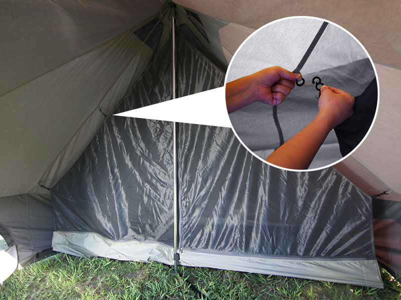 ショウネンテントTC（グレー） T1-757-GY - DOD（ディーオーディー