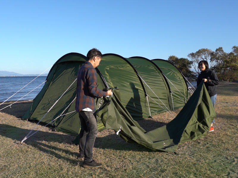 カマボコシールドM（カーキ） RS5-692-KH - DOD（ディーオーディー