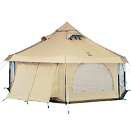 ワンポールテントテーブル（ブラウン） TB6-487 - DOD（ディーオー