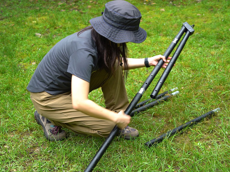 販売終了】ハンモックスタンド HS1-861-BK - DOD（ディーオーディー