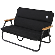 グッドラックソファ（ブラック） CS2-500-BK - DOD（ディーオーディー