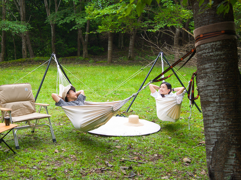 販売終了】ハンモックスタンド HS1-861-BK - DOD（ディーオーディー