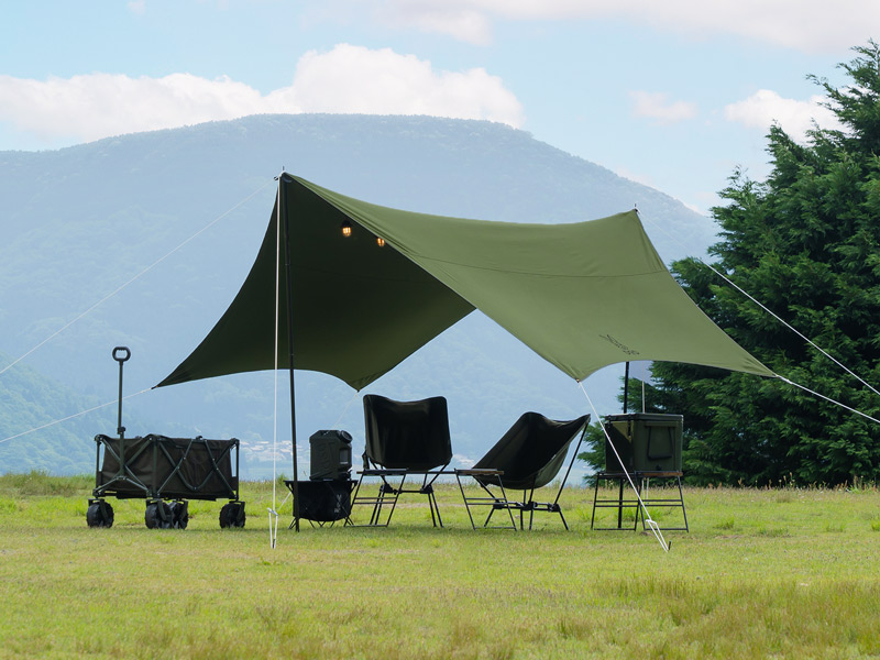 いつかのタープTC（カーキ） TT5-919-KH - DOD（ディーオーディー