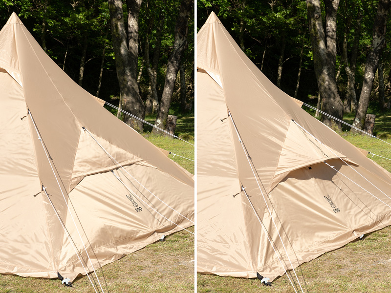 ワンポールテントRX(M) T3-948-TN（タン） - DOD（ディーオーディー