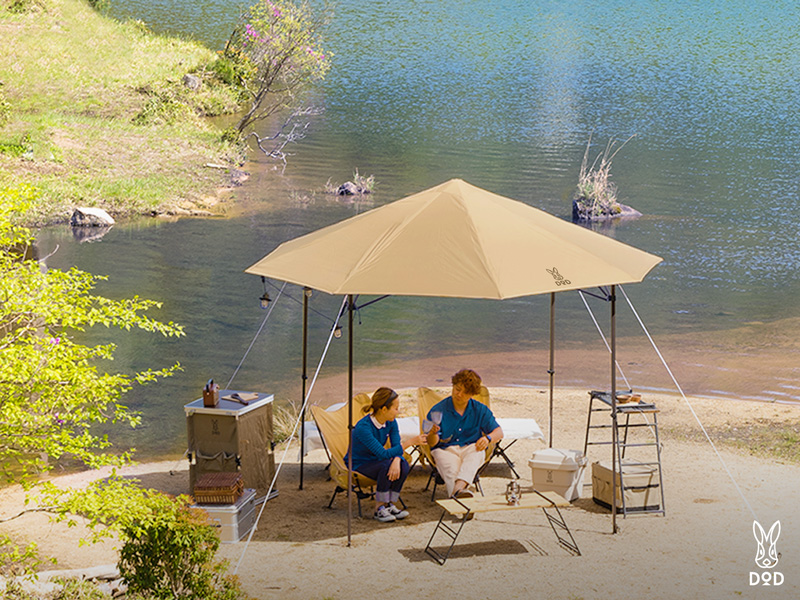 キノコタープ（タン） TT5-928-TN - DOD（ディーオーディー）【公式