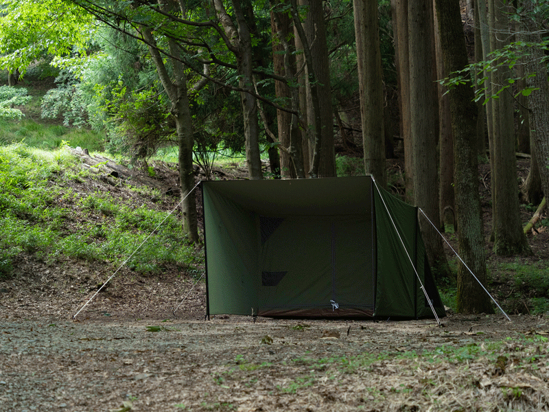 パップフーテント3用前幕 TF1-030-KH - DOD（ディーオーディー）【公式