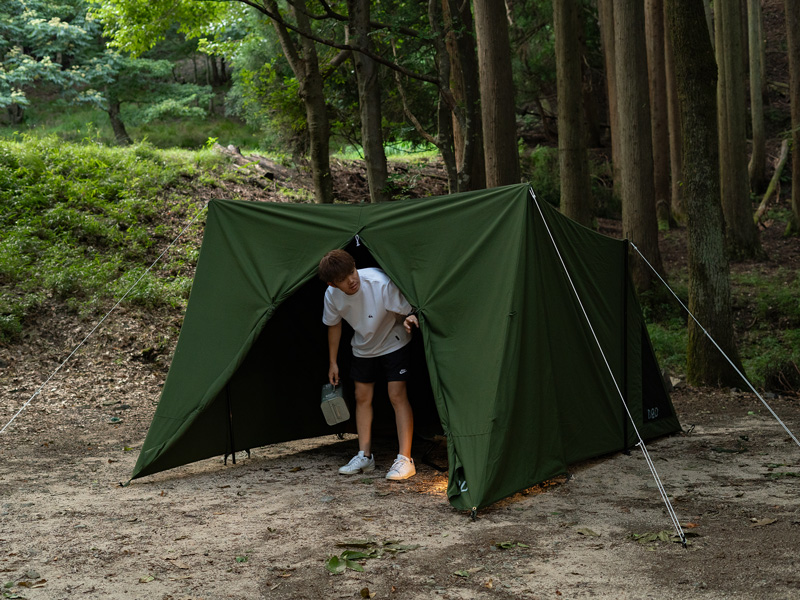 パップフーテント3用前幕 TF1-030-KH - DOD（ディーオーディー）【公式