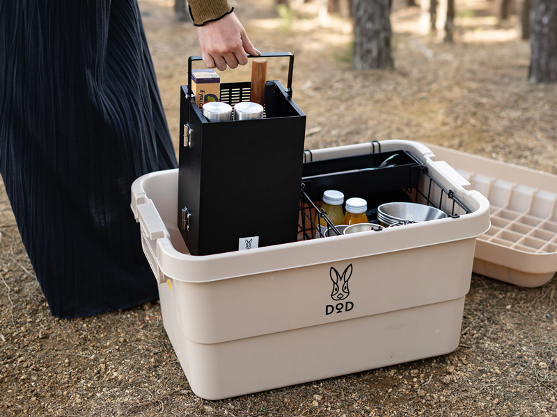 シェフレルシェルフLITE（ブラック） - DOD（ディーオーディー）【公式