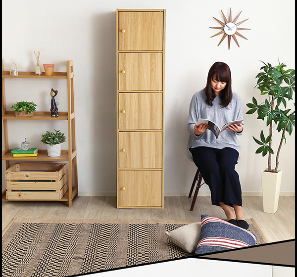 マルチカラーボックス5D NEST. 5ドアタイプ - 家具専門店どあどあ(西山