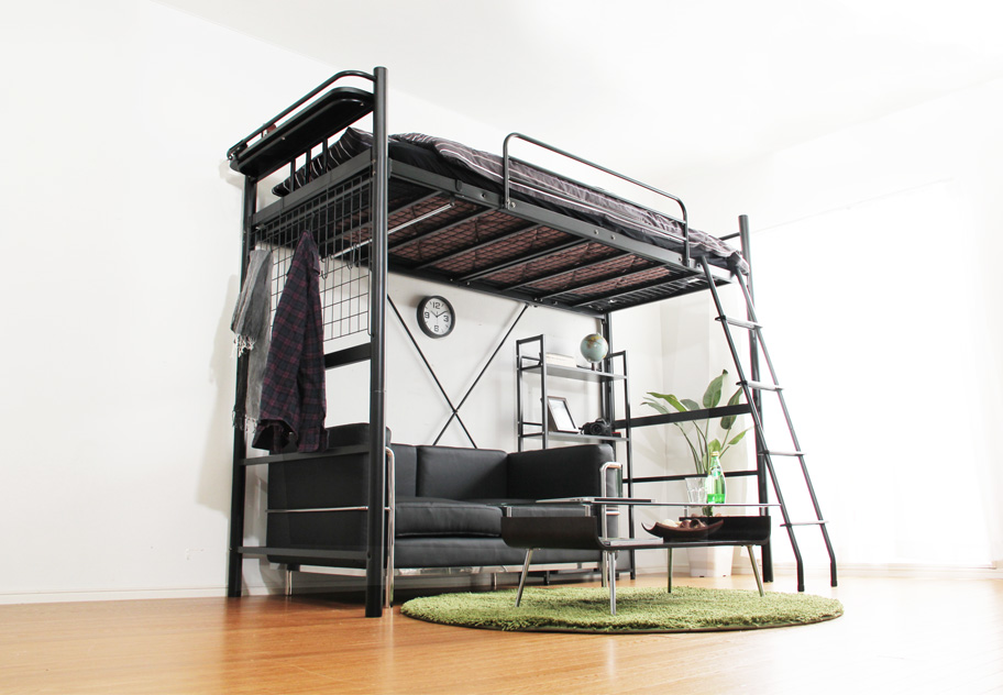 宮・コンセント付き ロフトベッド ORCHIS オーキス - 家具専門店どあど