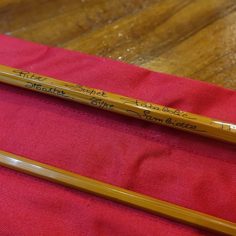 PEZON ET MICHEL】PPP Master Type Lambiotte Bamboo Rod 8'3