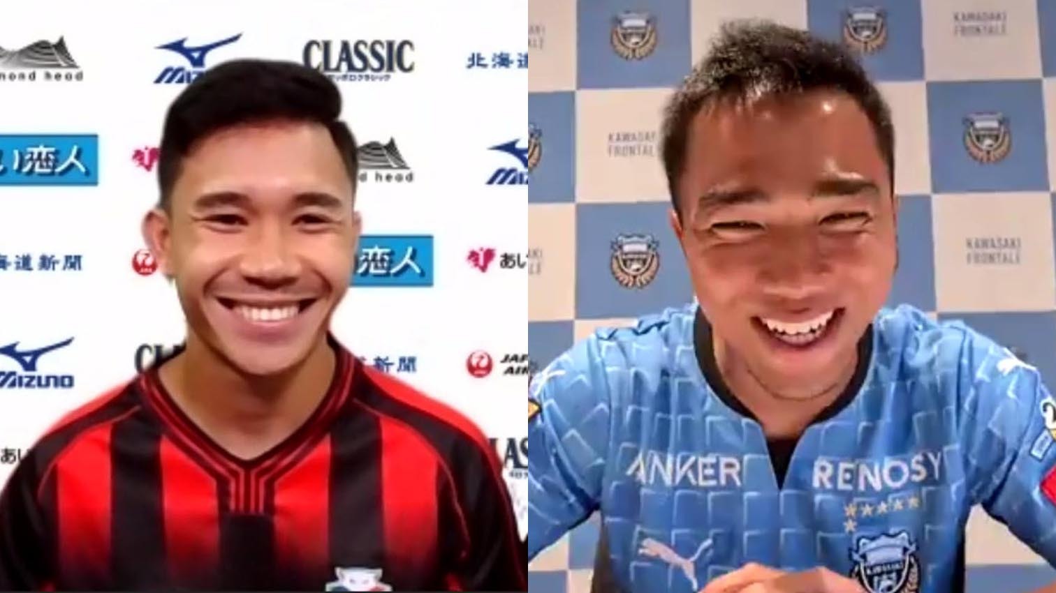 札幌・スパチョークVS川崎・チャナティップ 試合直前特別〝タイ談