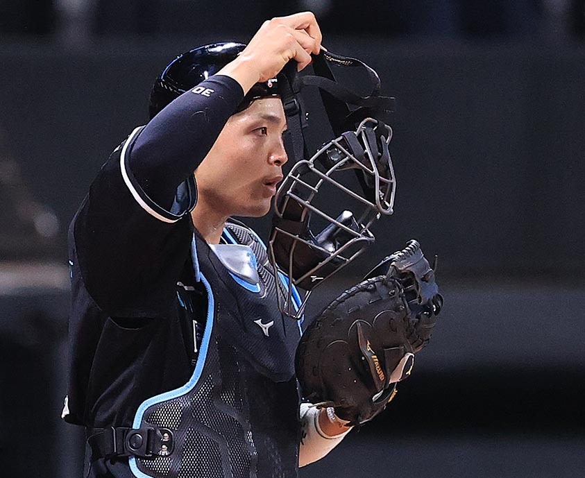 一問一答】今季初マスクの郡司裕也が冷静リードで無失点 うれしい反響