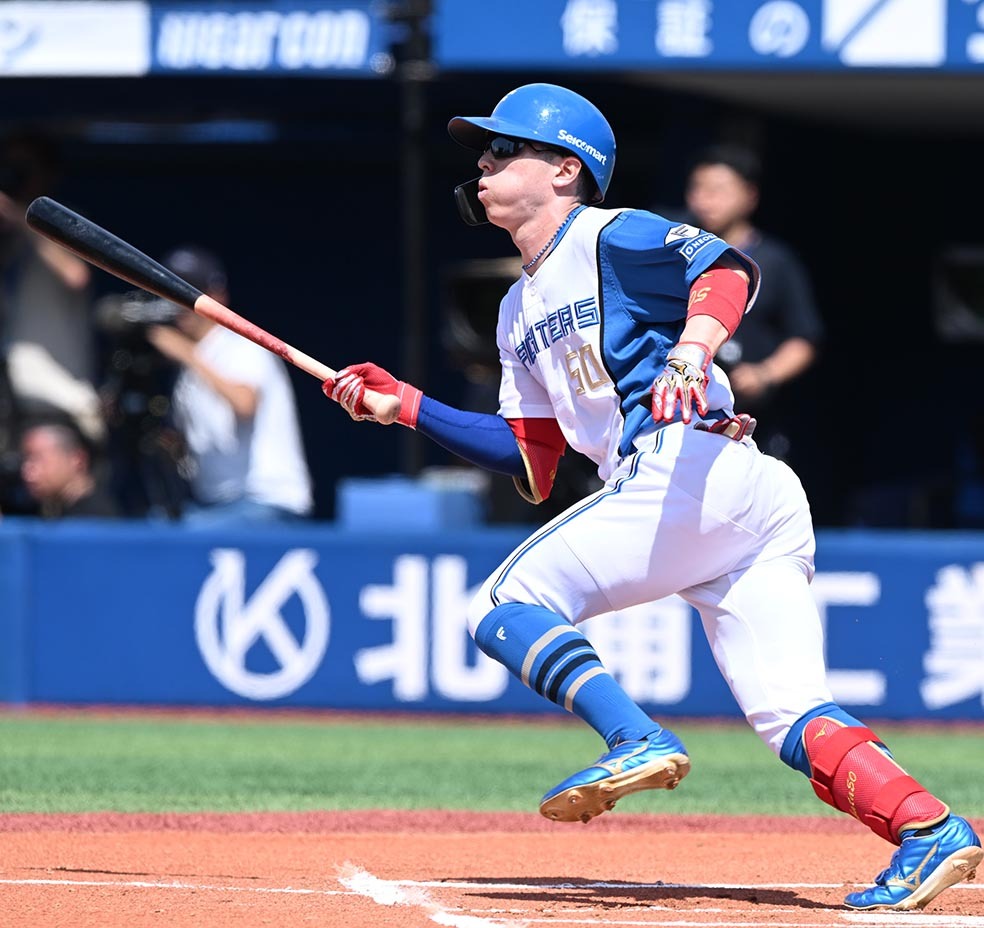 一問一答】五十幡亮汰 3安打2打点で勝利に貢献も「もっともっと嫌な