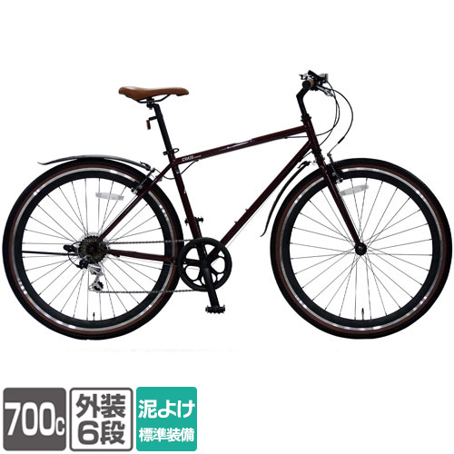 店舗受取限定】クロスバイク自転車 CRAIG 7006 700C 外装6段 CRV