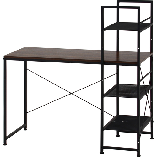 左右組み換えラック付きデスク ルカ BR 73611 不二貿易 システムデスク