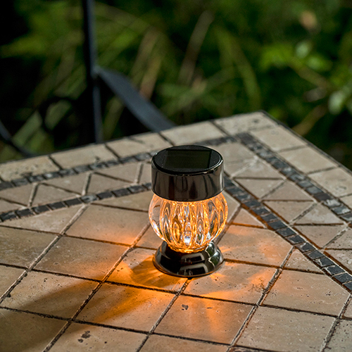 ソーラークリスタルライト LGS-95 WH/YE タカショー イルミネーション