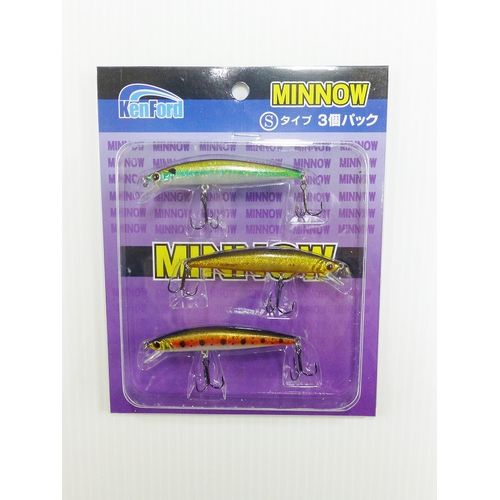 ミノー 3個セット 984 （有）ケンフォード ハードルアー