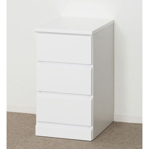 シャイン スリムチェスト3段 23696 kuroshio 3段 W305×D400×H545mm