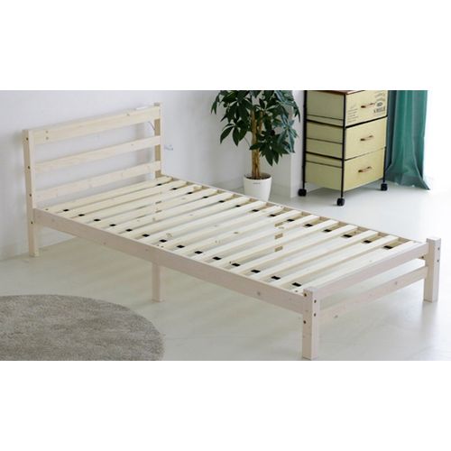 すのこシングルベッド 37985 kuroshio ベッド W2075×D1005×H77mm