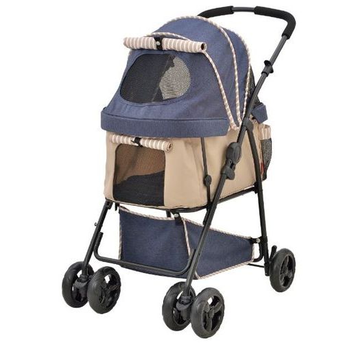 わんわんカート多頭用DXplus‐N デニム×BG GEX その他犬用