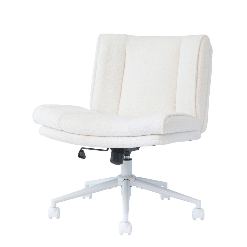 あぐらチェア 座面広々61cm ゆったり設計 GUY-0001-WH JKプラン