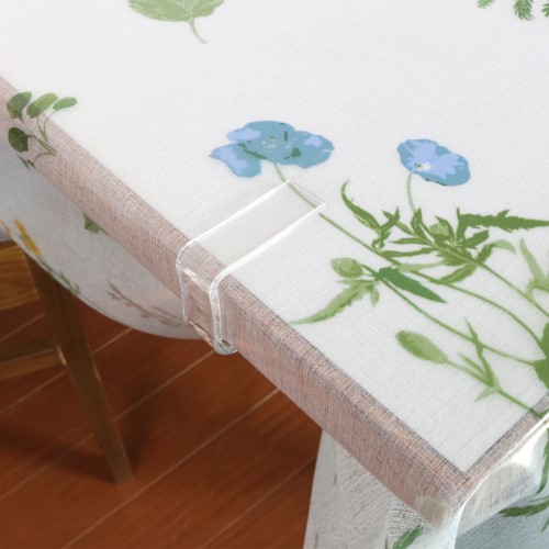 クロス止め クリアS 4個入り meiwa テーブル小物 | ホームセンター通販