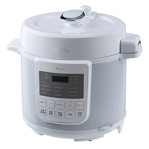 電気圧力鍋 ヘルシーマルチポット EA-240W エムケー 便利調理家電 295