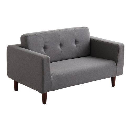 シンプルな2人掛けコンパクトソファ SH-07-CPS--GY ホームテイスト