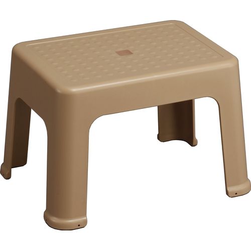 プラステップ 1体型踏み台 ST-349 小原産業 踏台 高さ22cm ベージュ