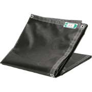 防炎2類 防炎メッシュシートエコノミー 1.8mX3.6m BM1836BK TRUSCO