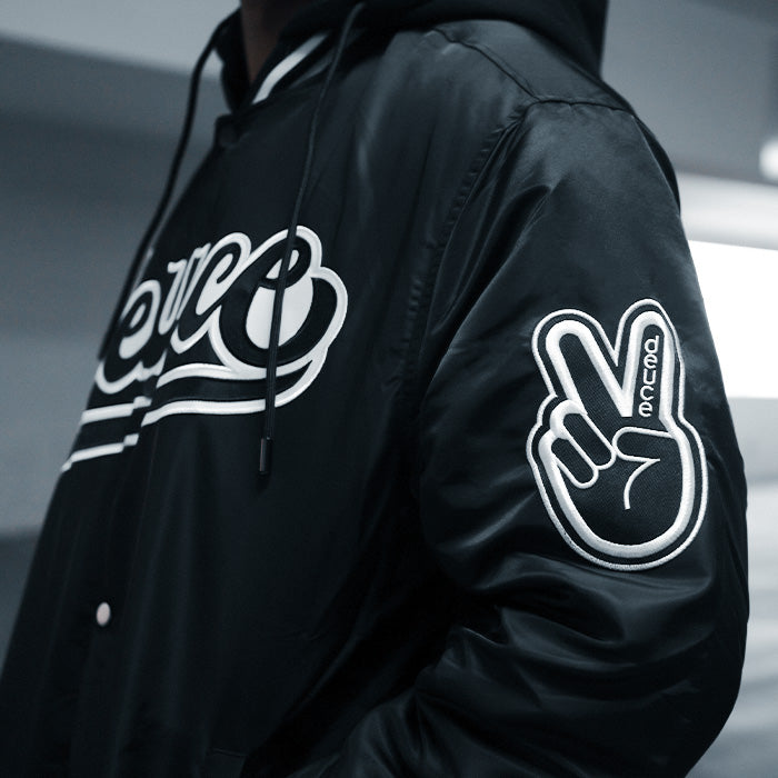 Deuce Brand Varsity Jacket - Black