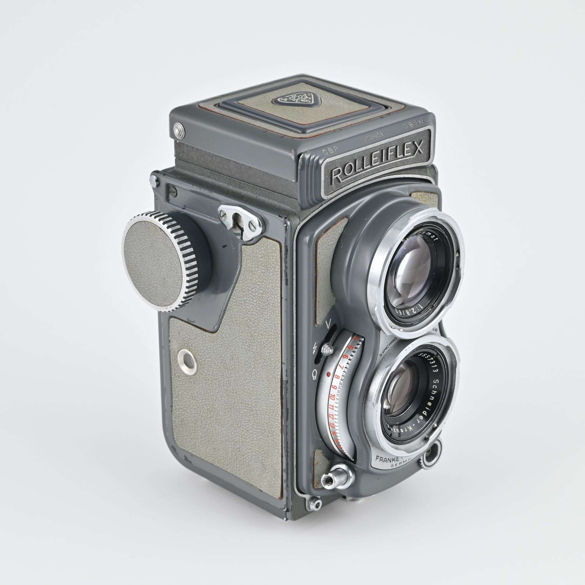 Grijze baby Rolleiflex 4x4 - De Wit Cameras