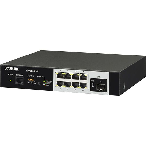 SWX2300-8G ヤマハ インテリジェントL2スイッチ 8ポートの通販情報