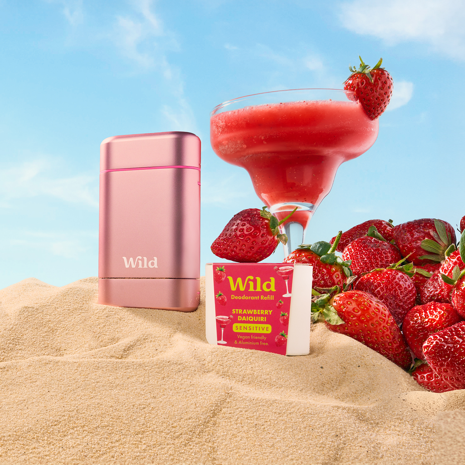 Strawberry Daiquiri Sensitive Starter Pack - Wild US