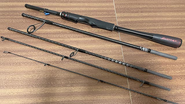 手軽にもっと釣りできる!!「シマノ ゾディアスパックロッド S70M-5」実