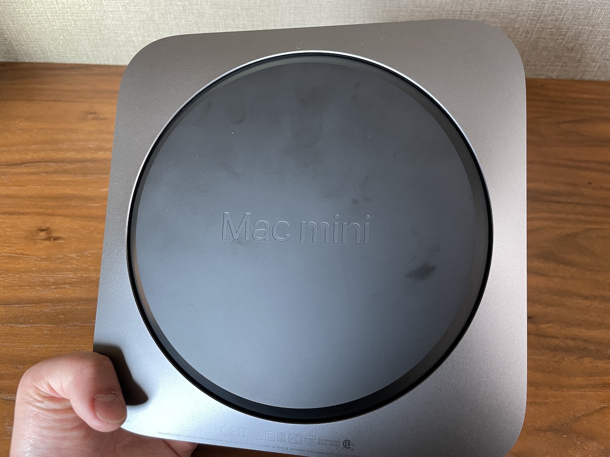 整備済み品のMac mini(2018)を購入 – dabadabadaba