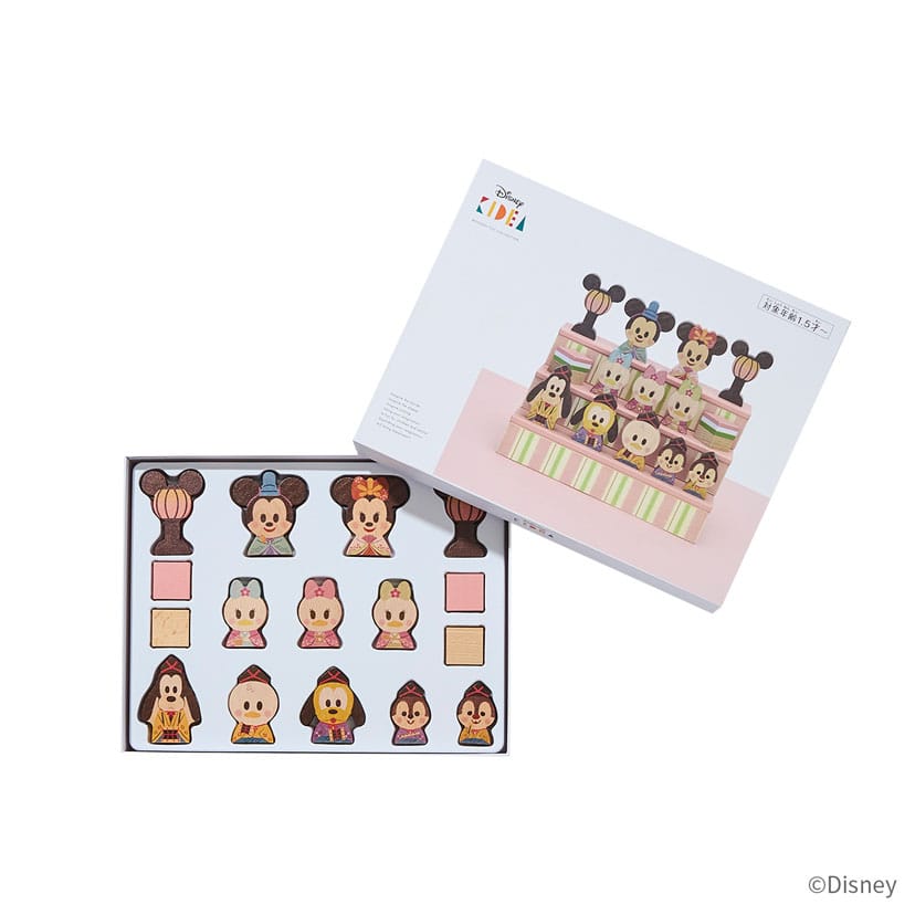 KIDEA＆BLOCK/おひなさま(おひなさま): おもちゃ[DADWAY ダッドウェイ