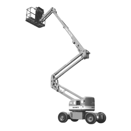 高所作業車 屈折Zブーム式 タイヤ（9ⅿ/13m）｜レンテック大敬株式会社