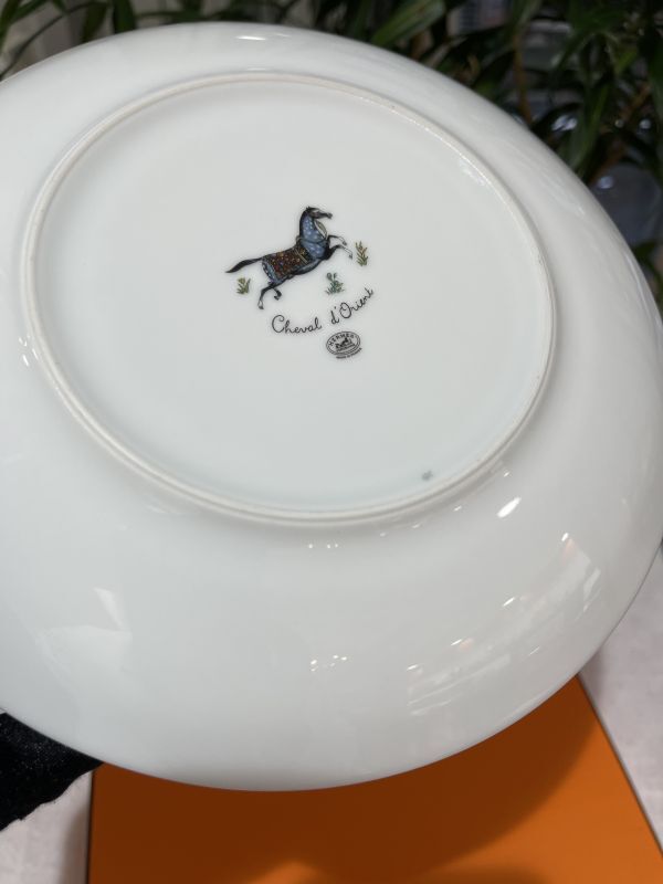 新品】【未使用品】HERMES エルメスデザートプレート シュヴァル