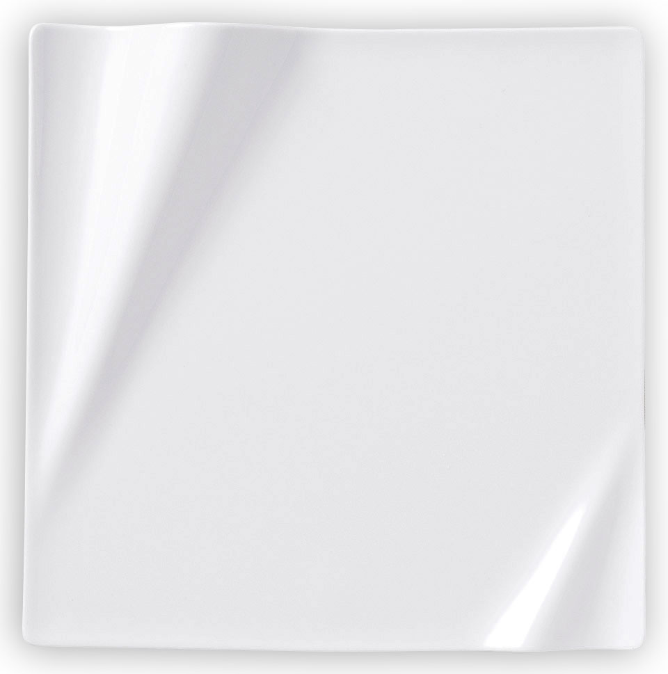 Daiichi F&L / スクエアープレート ピュアホワイト | ネプチューン