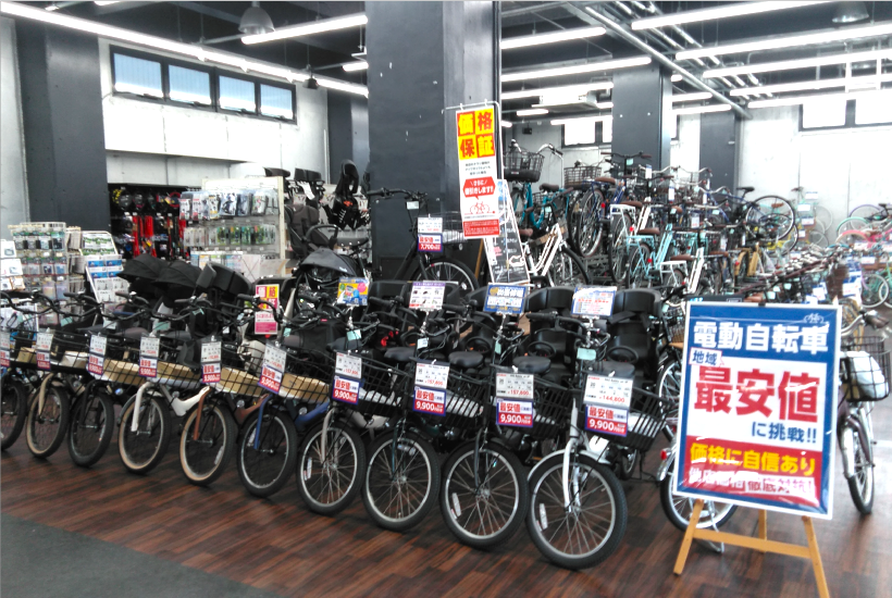 名古屋-電動アシスト自転車地域最安値に挑戦！ | ダイワサイクル