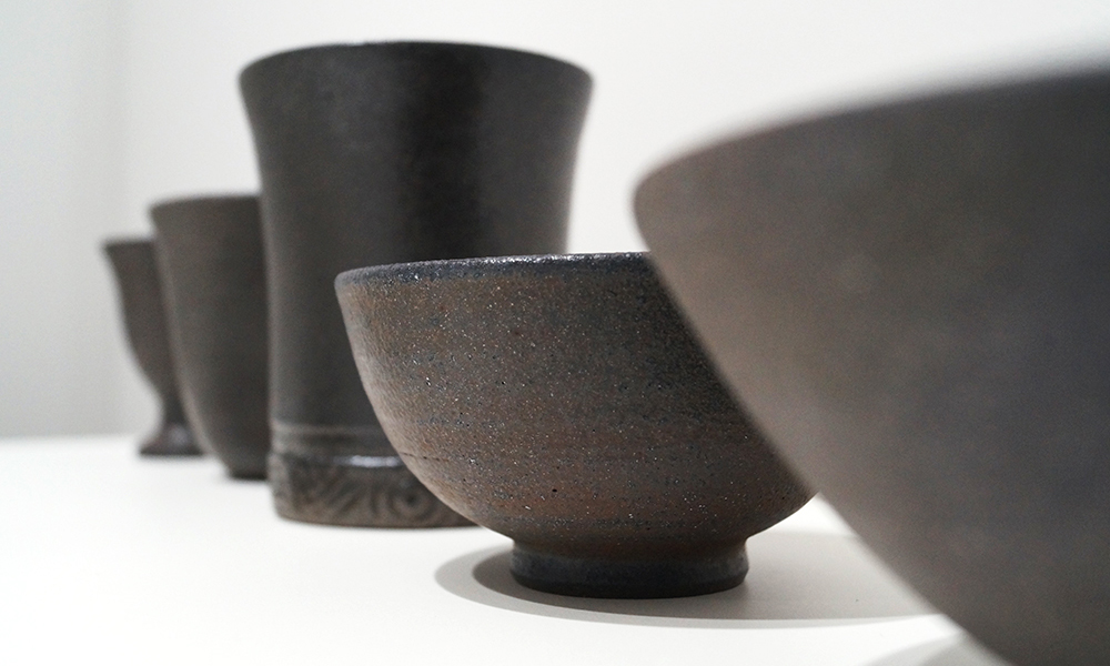 忽然と消えた黒いやきもの