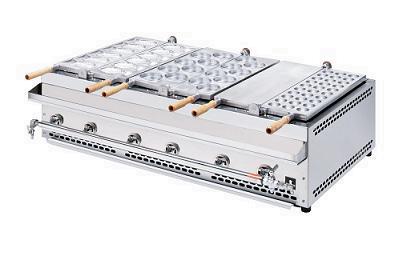 業務用厨房機器の（株）大東商会 たこ焼き器 たい焼き器