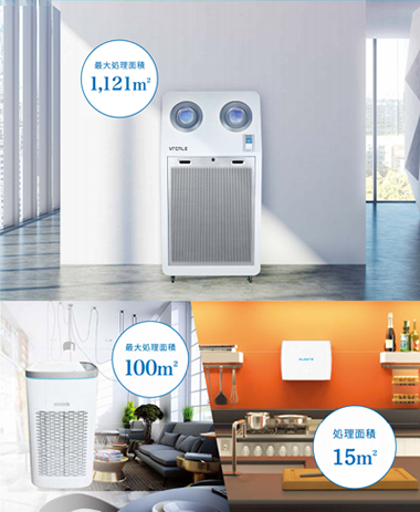 光触媒&マイナスイオン機能付き車載・小型空気清浄機 ALCURE